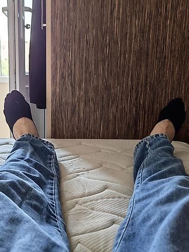 Cinslər: Kişi cins şalvarı - Kəsim: rahat (loose/relaxed fit), bel hissəsi — 2