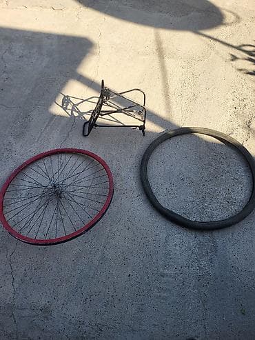 velosipedler 28: Salam qabag 28 lik sade disk pakrisqaarxa baqajnik arxa krilo — 1