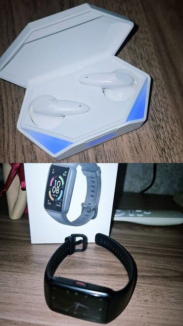 İşlənmiş, Smart saat, Honor, Sensor ekran, rəng - Qara