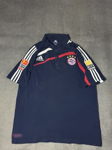 Мужская футболка, Adidas, M (EU 38), цвет - Голубой