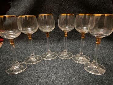 богемское стекло фужеры: Qədəhlər — 1