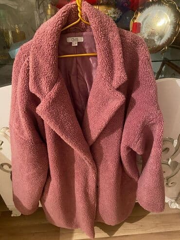 kəsilmiş əl şəkilləri: Palto, 3XL, rəng - Bənövşəyi — 1