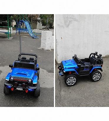 Uşaq üçün elektrik maşınları: Uşaq üçün elektrikli off-road tipli minik avtomobili Çox az heddinden — 1