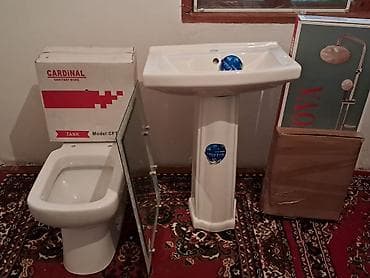 Duş şlanqları: Hamam/Sanitar dəst tezedi karopkasindai ayri ayri 100 Tərkib: - Unitaz — 2