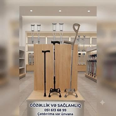 Gəzinti əsaları və qoltuqaltı dayaq əsa xasa baston çəlim çatdırılma