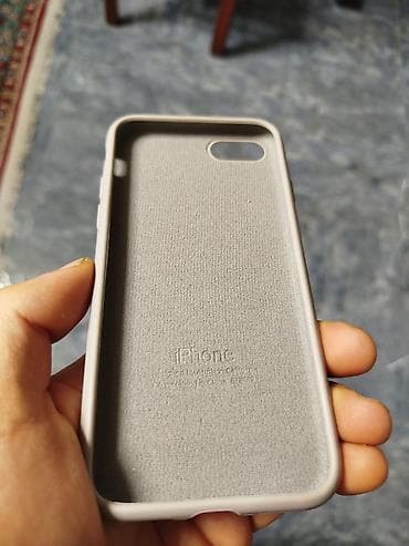 telefon kabrosu: IPhone 7, Qırmızı, Barmaq izi — 8