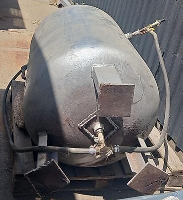 istehsal xətti: Sənaye tipli qumlama çəni (sandblasting pot) Tətbiq sahələri: - Metal — 2