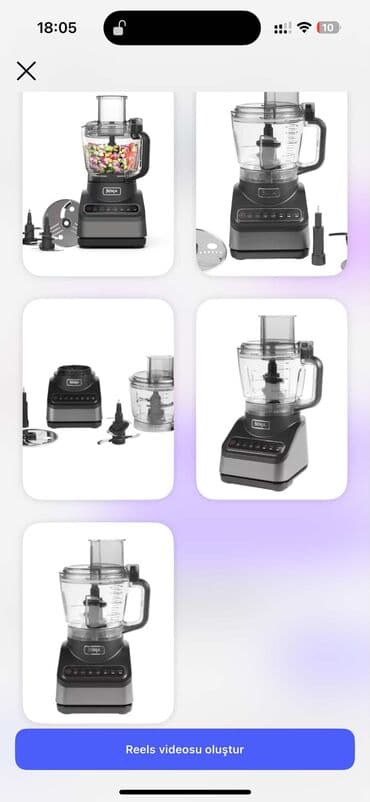doğrayıcı blender: Stasionar blender, Ninja, Yeni — 1
