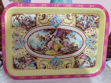 resim eseri: Bu, üzərində klassik rəsm əsərlərindən ilhamlanmış naxışlar olan — 6