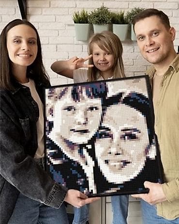 şekil: MOZABRICK Color S – Foto-Mozaika Konstruktoru - Şəkildən divar üçün — 2