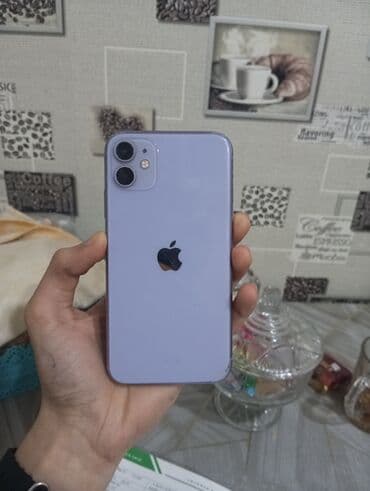 Apple iPhone: IPhone 11, 128 ГБ, Deep Purple, Гарантия, Face ID — 1
