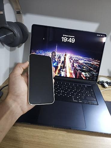 iphone pro max: IPhone 13, 128 GB, Ağ, Face ID — 4