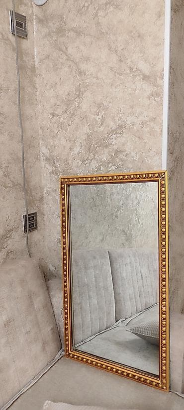 Güzgü Divar üçün, Düzbucaqlı, Dekorativ, Çərçivə ilə