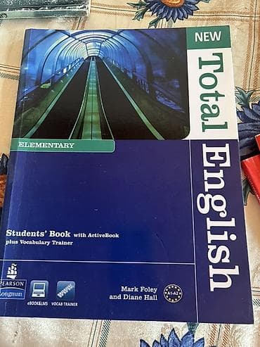cd disk: Məhsul: New Total English – Elementary (A1–A2) Nəşriyyat: Pearson — 1