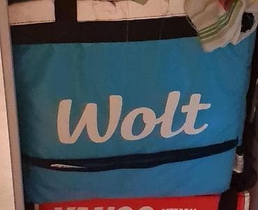 Wolt kuryer çantası