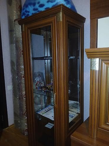 Şüşəli dolab vitrini