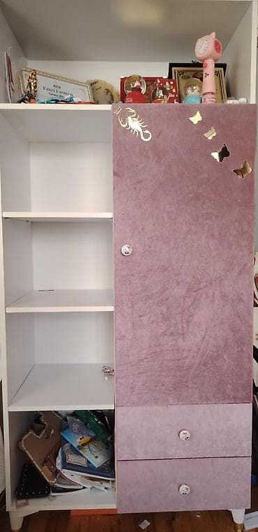 divan gence: Qız üçün, Təknəfərlik çarpayı, Dolab — 3