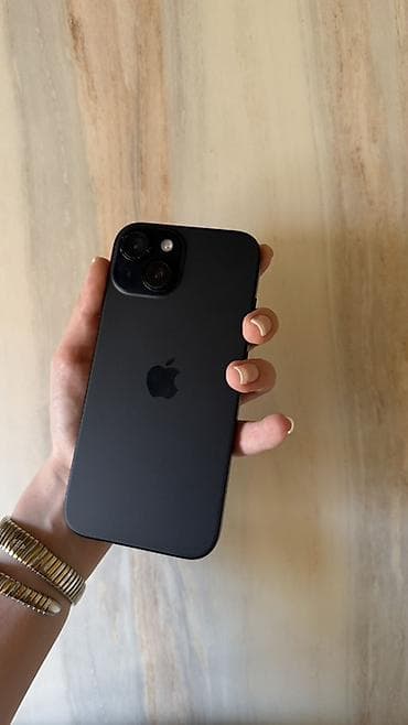 IPhone 15, 128 GB, Qara, Face ID — 1