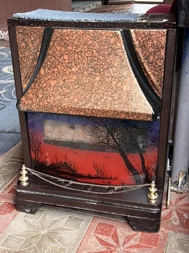 Kamin Peçi, yanacaq - Elektrik