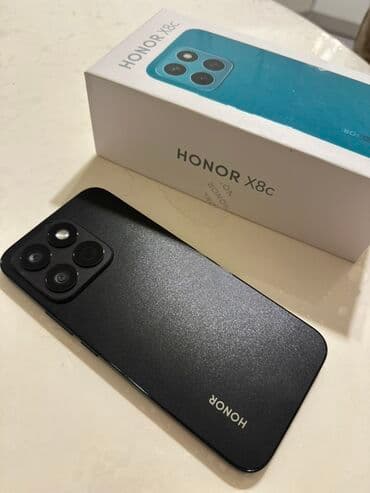 fly телефон 2018: Honor X8c, цвет - Черный, С документами — 1
