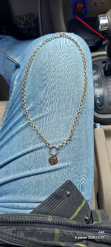 qizill: Boyunbağı, Tiffany, Sarı qızıl, 585 Əyar, 9 g — 2