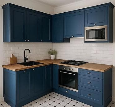 Sifarişlə mətbəx dəsti, Özü çəkən petlələr, MDF, Kredit yoxdur, Pulsuz çatdırılma