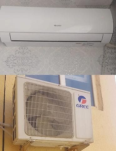 Kondisioner Gree, İşlənmiş, 40-45 kv. m, Split sistem, Kredit yoxdur, Ödənişli quraşdırma — 1