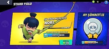 Brawl Stars hesabı – yüksək səviyyəli, hazır oynanış üçün - Kupa — 5