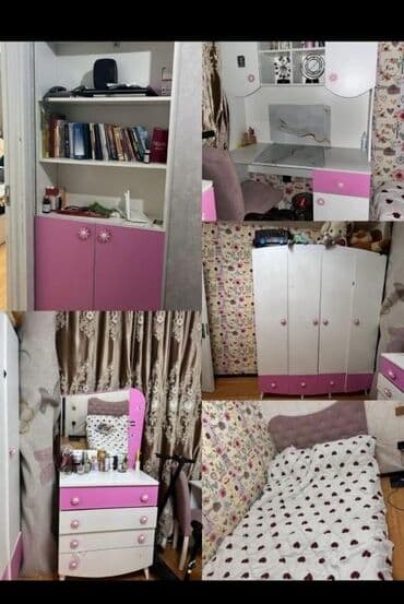 gence weheri: Qız üçün, Təknəfərlik çarpayı, Yazı masası — 1