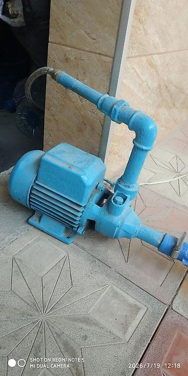 Su nasosu – elektrik mühərrikli, mavi rəngli yalnız vatsapa yazın