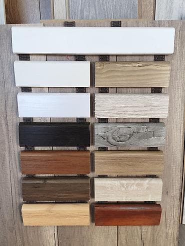 Plintus (döşəmə həlqəsi) kolleksiyası - Material: MDF/taxta əsaslı