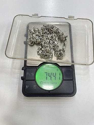 gumuw sep: Boyunbağı, Gümüş, 74 g — 2