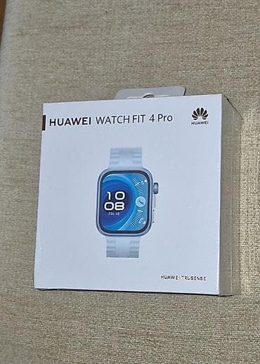 smart часы: Новый, Смарт часы, Huawei, Аnti-lost, цвет - Голубой — 2