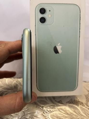 iphone pro qiymeti: IPhone 11, Yaşıl, Simsiz şarj — 7