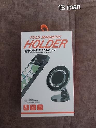 Holder Fold Magnetic – maqnitli avtomobil telefon tutacağı - 2080° lalafo.az -da Holder Fold Magnetic – maqnitli avtomobil telefon tutacağı - 2080°