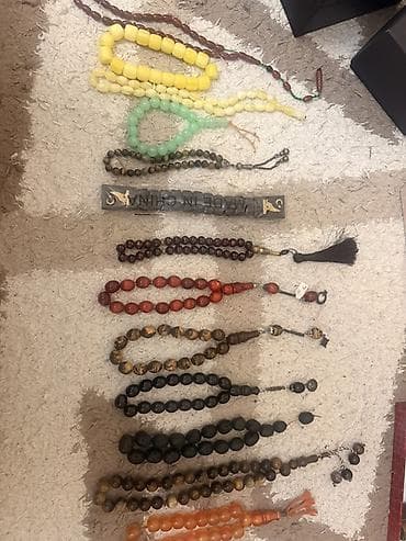 Aksesuarlar: Məhsul: Təsbeh kolleksiyası Cemi 90azn Təsvir: - Müxtəlif material və — 3