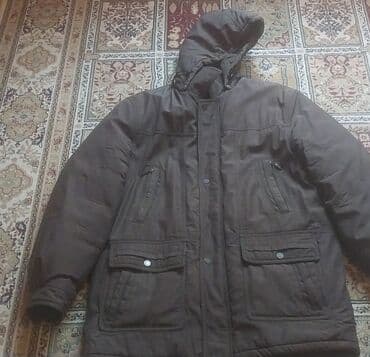 xəz kişi gödəkçələri: Kişi qış kurtkası - Rəng: tünd qəhvəyi - Model: uzun və isti qış — 1