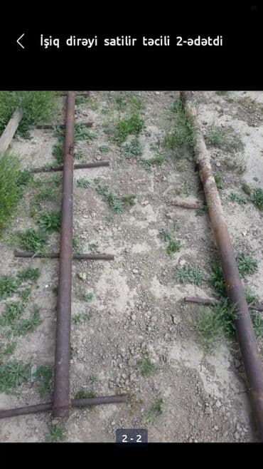 demir direkler: Işiq dirəyi satilir — 2