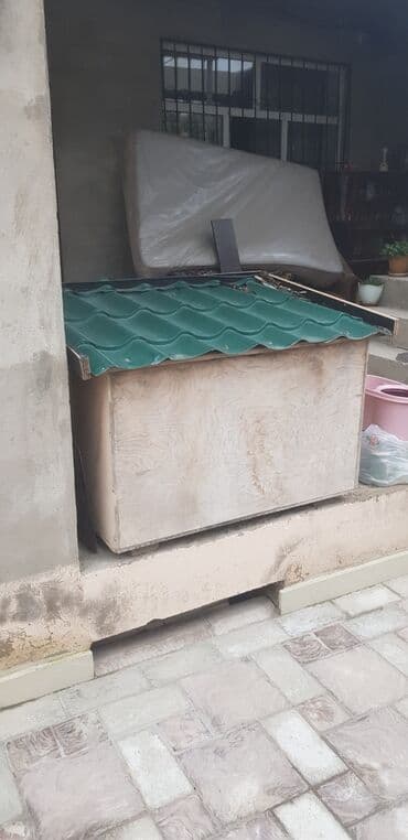 it üçün ip: Böyük ölçülü it evi - Material: möhkəm taxta konstruksiya - Dam — 4