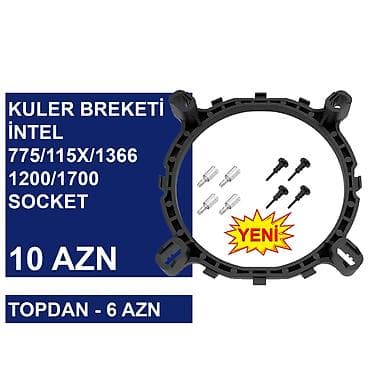 mini itx: Kuler Breketi “İntel 775/115X/1366/1200/1700” ⭐Kuler Breketi “İntel — 1