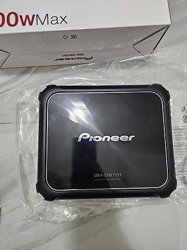 Pioneer GM-D8701 – 1 kanallı Class-D mono avtomobil gücləndiricisi
