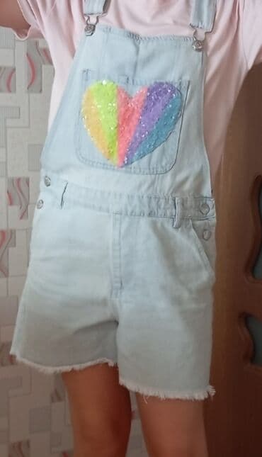 детские защитные шорты для роликов: Kombinezon, Qız üçün, 10 - 12 yaş, Bebetto — 2