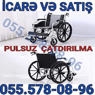 servis arabasi: Məhsul: Manual əlil arabası Təsvir: - Yüngül və möhkəm metal karkas - — 1