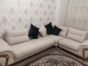 Салонная, медицинская мебель: Угловой диван, Диван, Без подьемного механизма, Нераскладной — 1