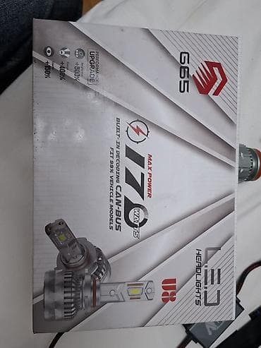 audi q5 3 tdi: LED far lampaları dəsti – G65 U8 - Tip/Patron: H11 / H8 (üstündə “AR — 4