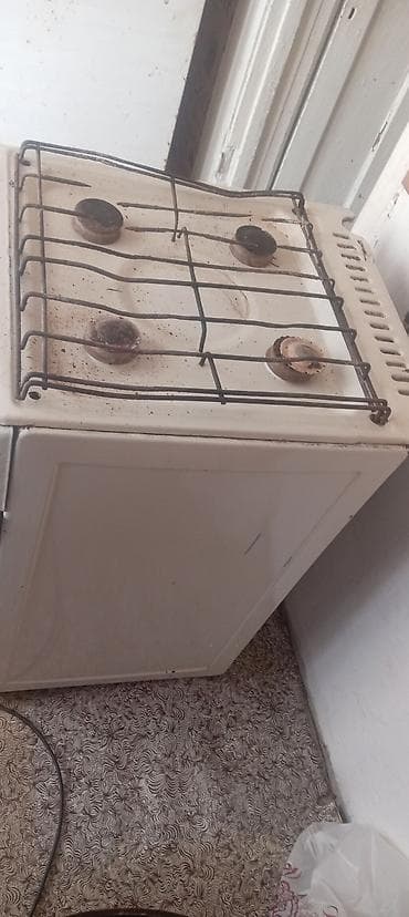 Qaz sobası Ayrıca dayanan, 4 gözlü