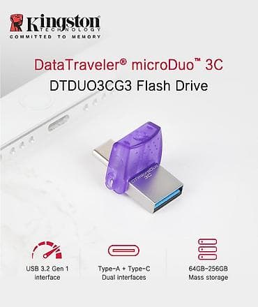Kingston 128GB DataTraveler microDuo 3C (DTDUO3CG3/128GB) fleş-kartı – at lalafo.az Kingston 128GB DataTraveler microDuo 3C (DTDUO3CG3/128GB) fleş-kartı –