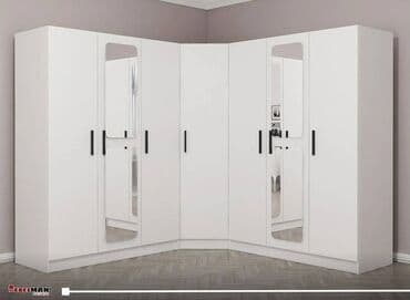 künclük: Künc dolab, Dəhliz üçün, Yataq otağı üçün, Şifonyer, Açılan, Korpuslu, 5 qapı — 7