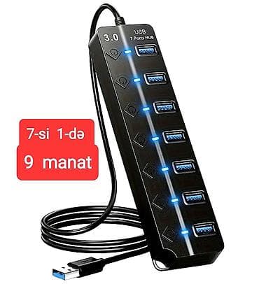 iphone qulaqliq: 12-si, 10-u, 8-i, 7-si, 6-sı 1-ində GENİŞLƏNDİRİCİ USB-lər — 6