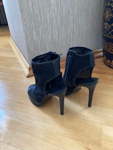 tekstil uşaq şəp şəpləri: Ölçü: 39, rəng - Qara, İşlənmiş — 4